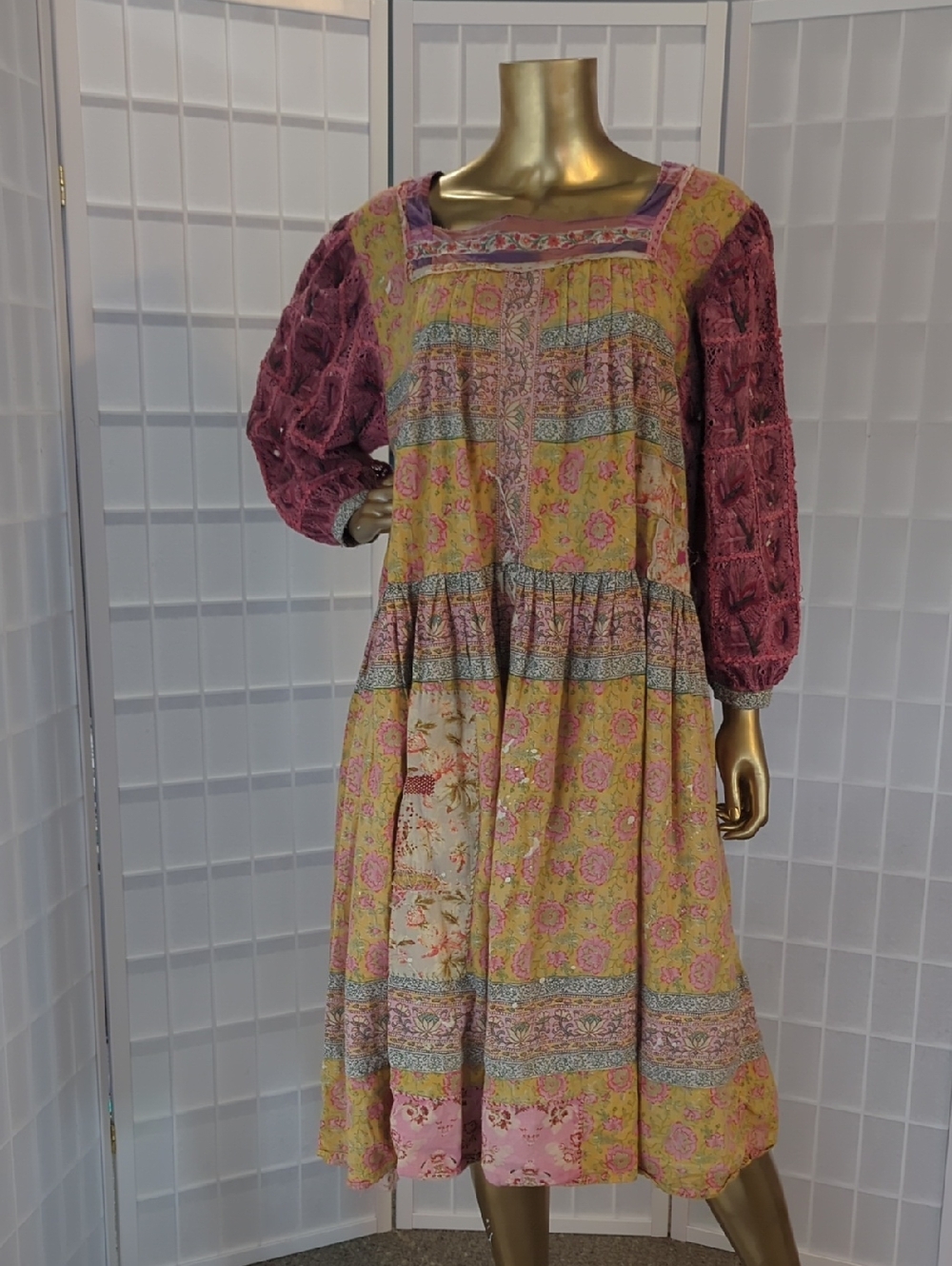 Magnolia Pearl Gutta Garden Raspberry Patch Dress